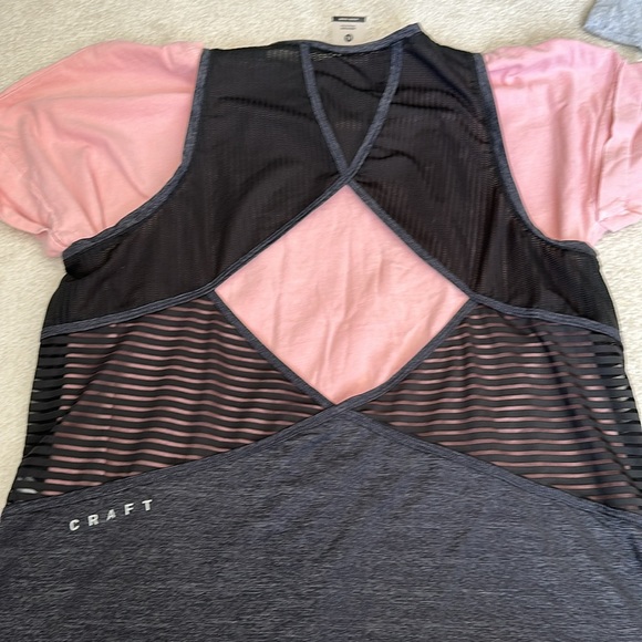 Craft Spartan Race women’s XL athletic muscle shirt gray and black - Picture 3 of 10